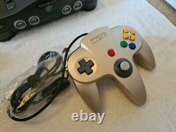Nintendo 64 Limited Edition Console Complete Excellent Condition! PAL