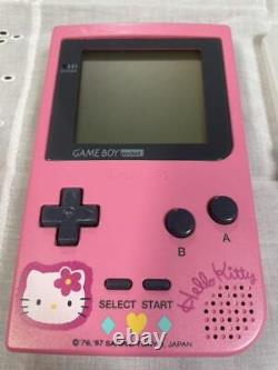 Nintendo Game Boy Pocket Limited Edition Hello Kitty Good Condition