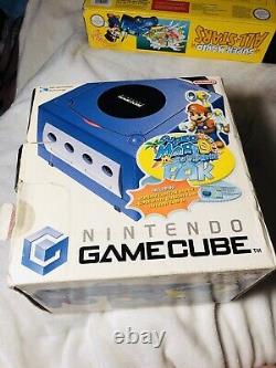 Nintendo Gamecube Limited Edition With Box and Mario Sunshine Superb Condition
