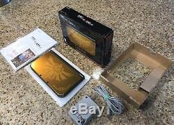 Nintendo New 3DS XL Hyrule Gold Limited Edition RARE Mint Condition