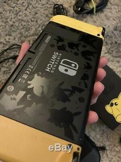 Nintendo Switch Console Lets Go Pokemon Limited Edition Mint Condition