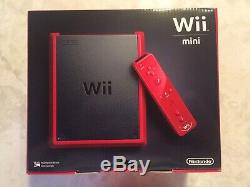 Nintendo Wii Mini Limited Edition 8GB Red Console BRAND NEW. Excellent Condition