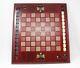 Noble Games Limited Edition Checkers Set Cherry Wood Very Good Condition