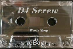 Og Mega Rare Dj Screw Wreck Shop Clear Tape From 7717 Nm Condition