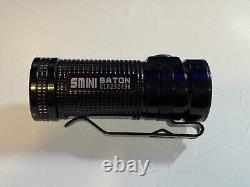 Olight Smini Baton Cu Onyx Limited Edition EDC Used Excellent Condition Rare