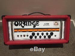 Orange AD30 TC Valve Head Amplifier Limited edition blood orange. New condition