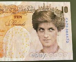 Original Banksy Di-Faced Tenner. Rare and in Mint condition