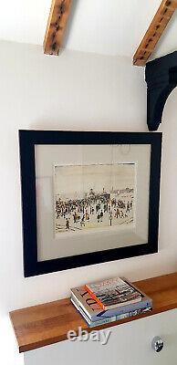 Original l s lowry signed limited edition Ferry boats in pristine condition