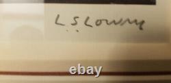 Original l s lowry signed limited edition Lonely house in excellent condition