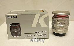 PENTAX HD DA 20-40mm F2.8-4 ED Ltd DC WR Silver Mint Condition (Reduced Price)