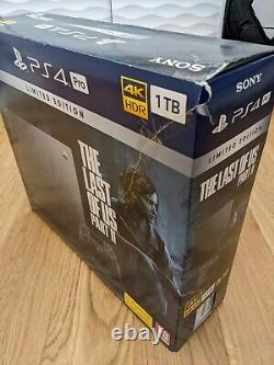 PS4 Pro The Last Of Us Part 2 Limited Edition 1TB Bundle Excellent Condition