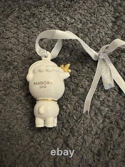 Pandora Limited Edition Reindeer Christmas Tree Ornament 2022 Perfect Condition