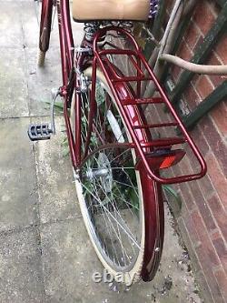 Pendleton Somerby Ladies 17 Bike with Basket Limited Edition Red Exc Condition