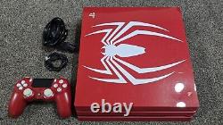 PlayStation 4 Pro Spider-Man Limited Edition Console PS4 (V Good Condition)