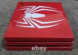 PlayStation 4 Pro Spider-Man Limited Edition Console PS4 (V Good Condition)