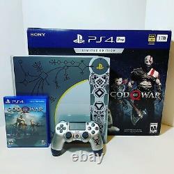 Playstation 4 Pro PS4 Pro God Of War Limited Edition In Mint Condition