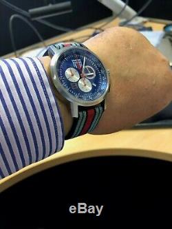 Porsche Genuine Martini Racing Chronograph watch Used Condition Rare Ltd Edition