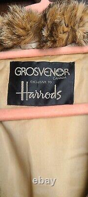 Pristine Condition Harrods Ltd Edition Genuine Fur Coat. From Grosvenor Range