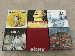 RADIOHEAD 6x LIMITED EDITION BOX SETS 12CD & 6DVD LIKE NEW CONDITION