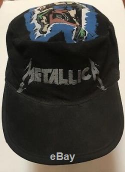 RARE Metallica Ride the Lightning Hat Vintage Cap Excellent Condition