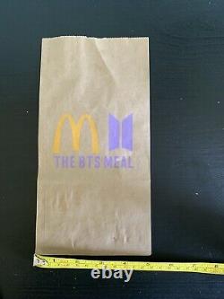 RARE Small McDonald's BTS Limited Edition Bag PRISTINE CONDITION