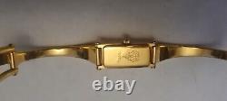 RARE Vintage 1960s Gucci Watch With Logo On Back. In Exceptional Condition