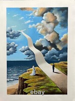 Rafal Olbinski SHAPE OF INTIMATE ILLUSION Hand Signed Limited Edition Serigraph