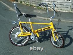 Raleigh chopper yellow mk3 bicycle bike limited edition great condition
