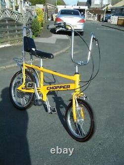Raleigh chopper yellow mk3 bicycle bike limited edition great condition