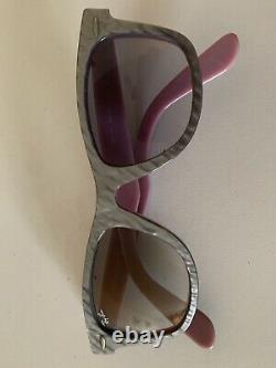 Ray Ban Wayfarer rare Pink Silver Genuine Mint Condition Unisex Limited Edition