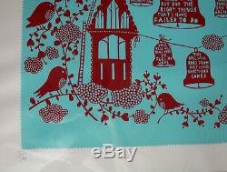 Rob Ryan Limited Edition Signed Print Rare 1 of Only 14 excellent condition
