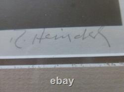 Robert Heindel Limited Edition print excellent condition 336/500 The Class