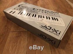 Roland JD-XI Synthesizer limited Edition WHITE boxed MINT CONDITION complete