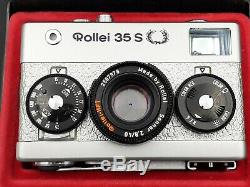 Rollei 35 S Silver Limited Edition Oak Leaves USA Export Mint Conditions