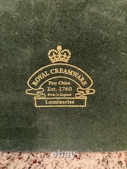Royal Creamware / Ltd. Edition / Griffin Candlesticks / Mint Condition