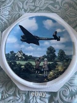 Royal Doulton Heroes Of The Sky, Limited Edition Plates In Perfect Condition