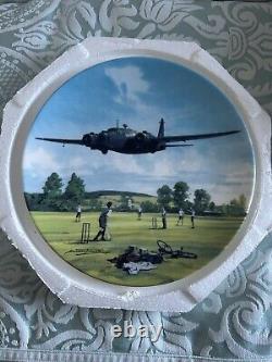 Royal Doulton Heroes Of The Sky, Limited Edition Plates In Perfect Condition