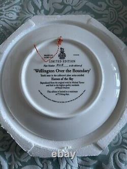 Royal Doulton Heroes Of The Sky, Limited Edition Plates In Perfect Condition