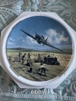 Royal Doulton Heroes Of The Sky, Limited Edition Plates In Perfect Condition