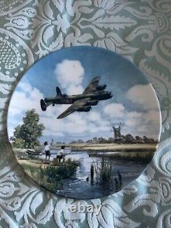 Royal Doulton Heroes Of The Sky, Limited Edition Plates In Perfect Condition