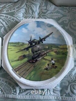 Royal Doulton Heroes Of The Sky, Limited Edition Plates In Perfect Condition