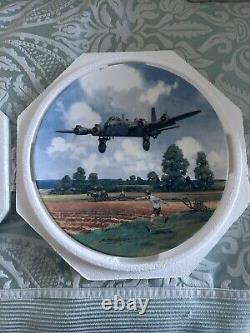 Royal Doulton Heroes Of The Sky, Limited Edition Plates In Perfect Condition