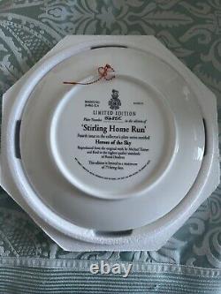 Royal Doulton Heroes Of The Sky, Limited Edition Plates In Perfect Condition