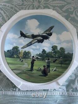 Royal Doulton Heroes Of The Sky, Limited Edition Plates In Perfect Condition