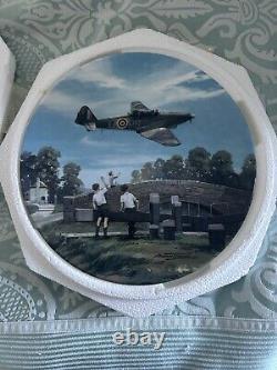 Royal Doulton Heroes Of The Sky, Limited Edition Plates In Perfect Condition