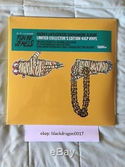 Run The Jewels 2 Limited Collector's Edition 4xLP SEALED MINT CONDITION