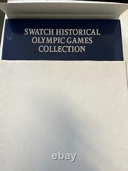 SWATCH watches 100th. Anniversary Olympics Limited Edition. Excellent condition