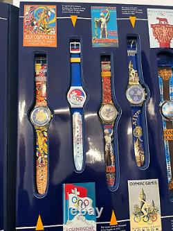 SWATCH watches 100th. Anniversary Olympics Limited Edition. Excellent condition