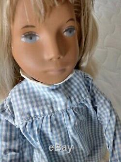 Sasha Blonde Gingham Doll 107. Vintage 1960s. 70s Great Condition. Trendon Ltd. GB