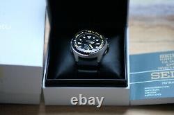 Seiko kinetic tuna 200m ISO diver GMT watch SUN021P1 excellent condition